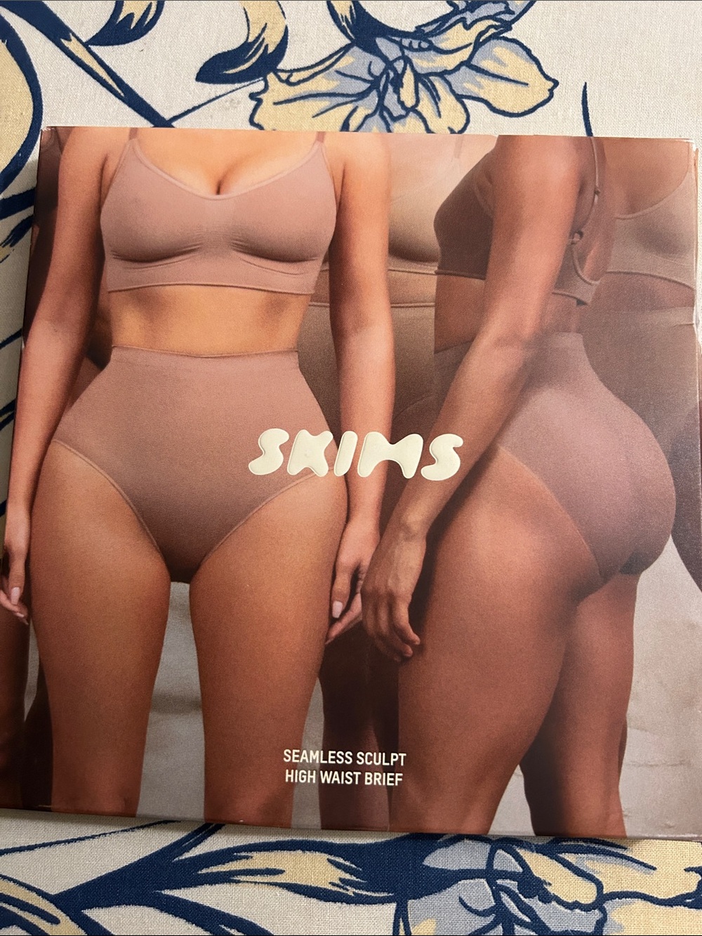 SKIMS Seamless Sculpt High Waist Brief — Warm Nude